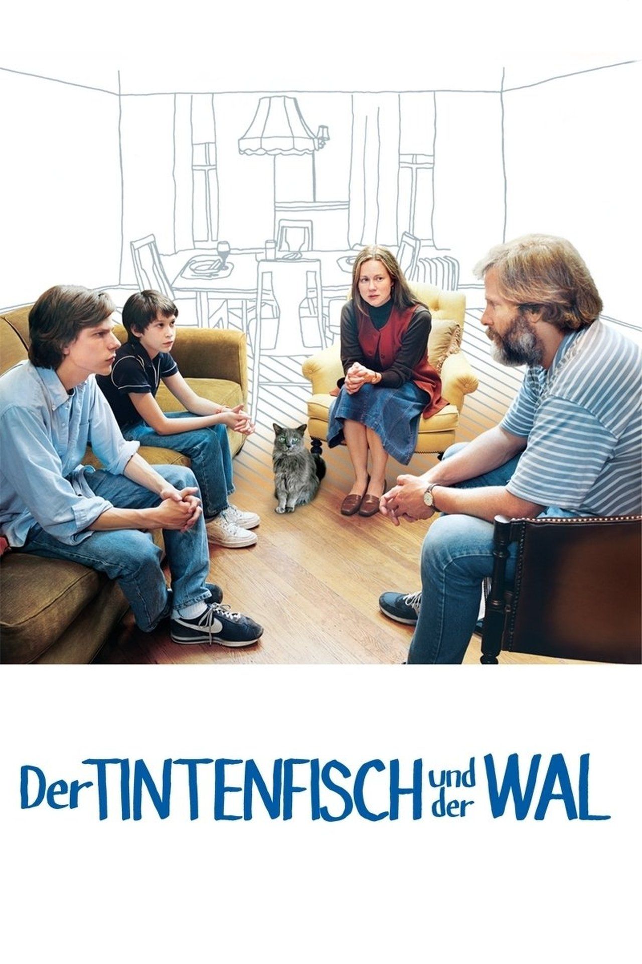 Der Tintenfisch und der Wal – Poster