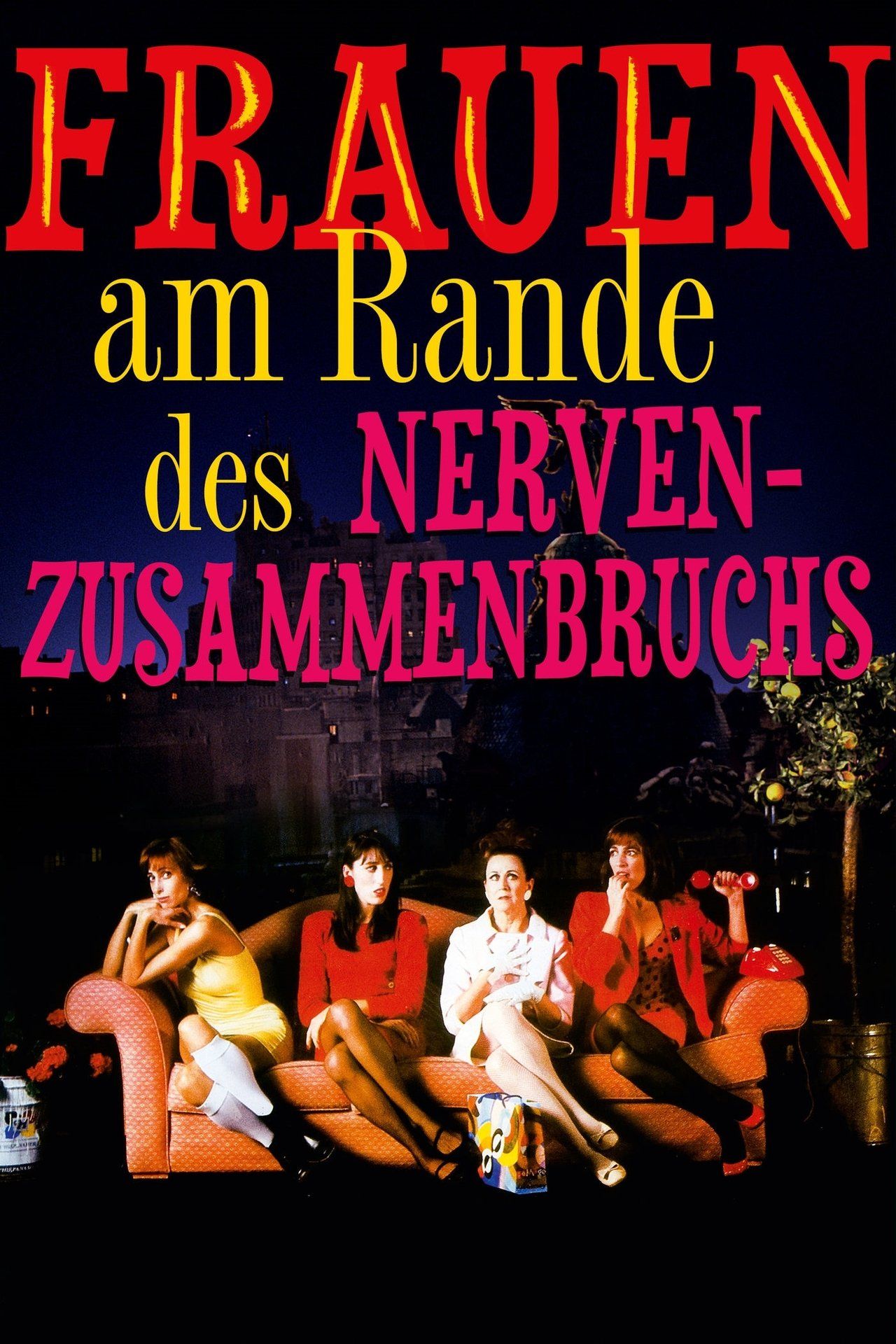 Frauen am Rande des Nervenzusammenbruchs – Poster