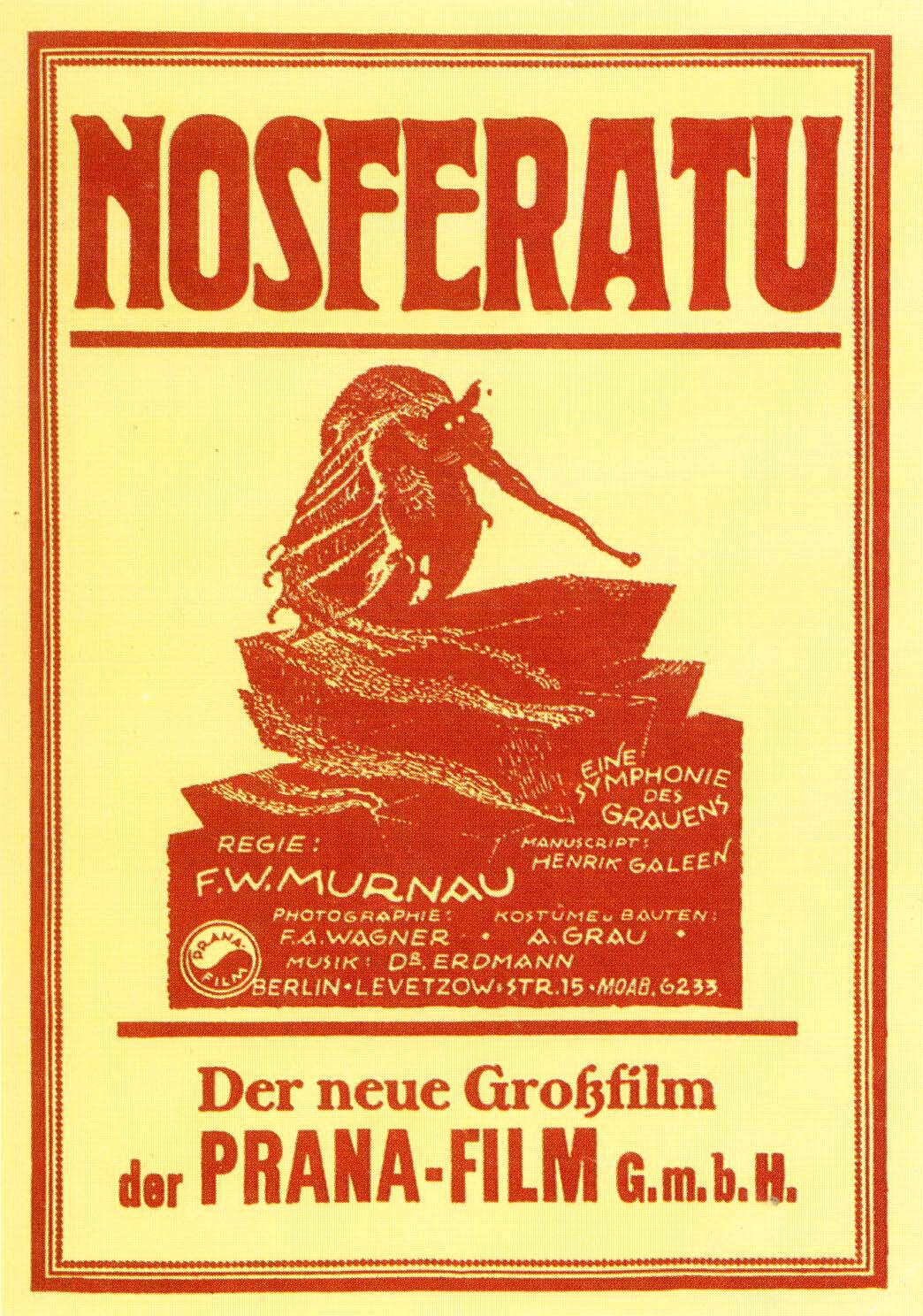 Nosferatu, eine Symphonie des Grauens – Poster